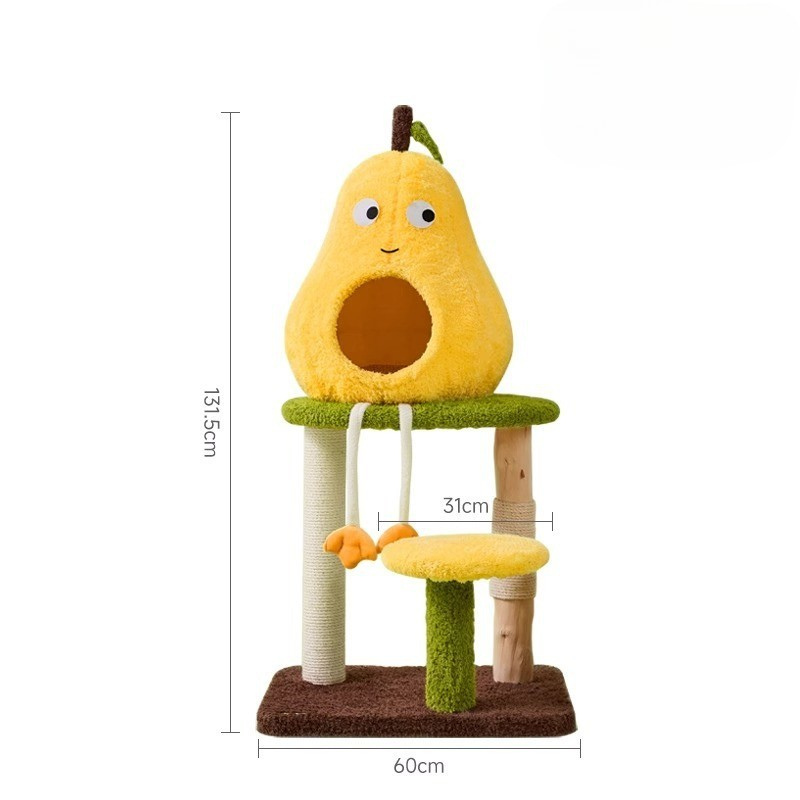 Solid Wood Cat Climbing Frame Cat Tree