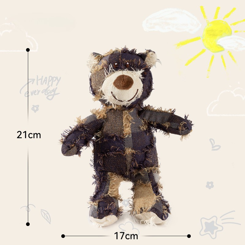 Pet Beggar Bear Sound Dog Toys