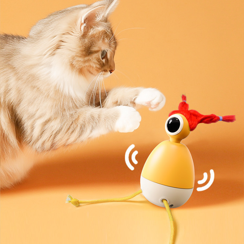 Electric Cat Toy Rotating Interactive Tumbler Toys