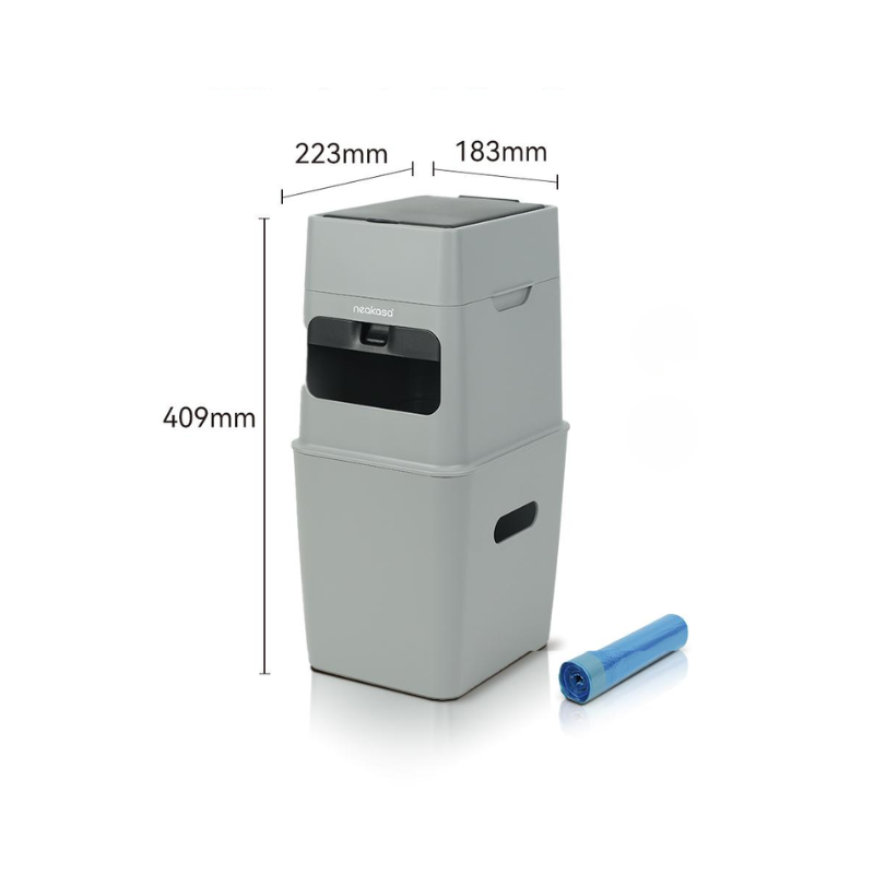 Cat Litter Odor Control Trash Can 9.2L