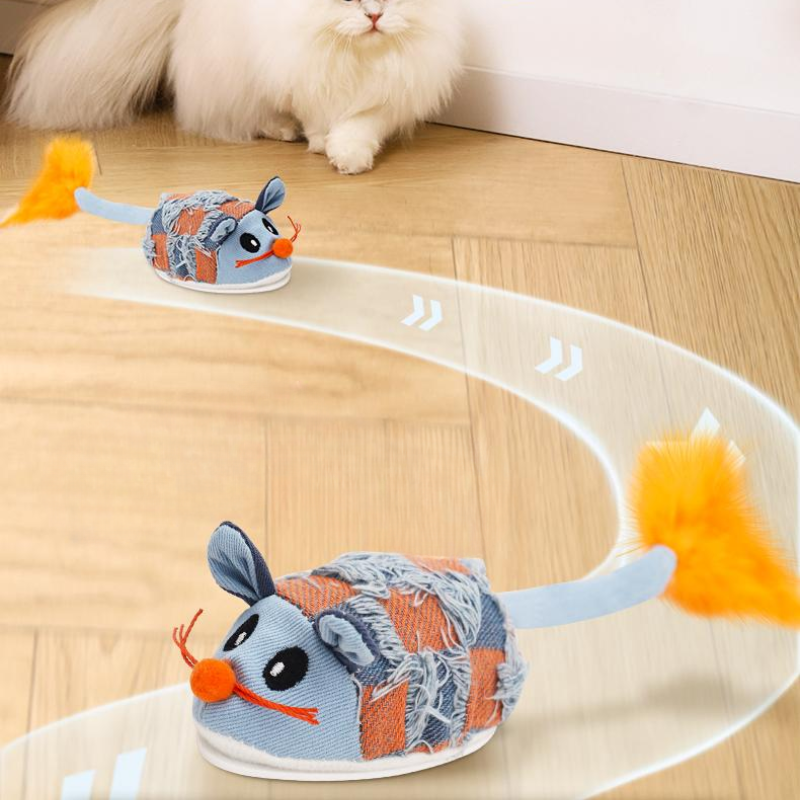 Electric Moving Mouse Cat Toys