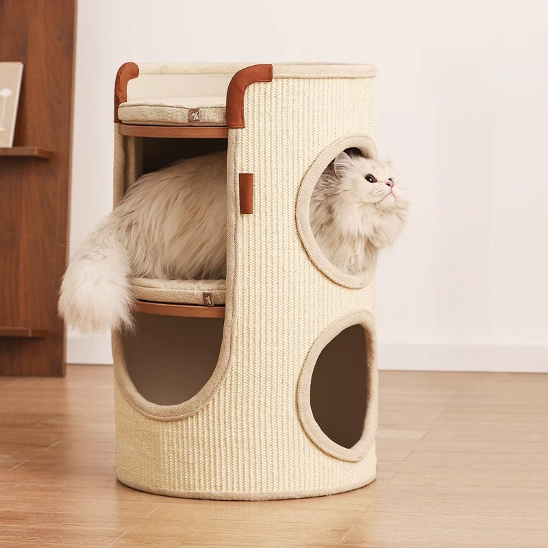 Cat Climbing Frame Tree Scratching Board