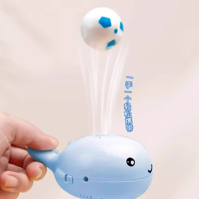 クジラの浮き輪型電動インタラクティブ猫用おもちゃ