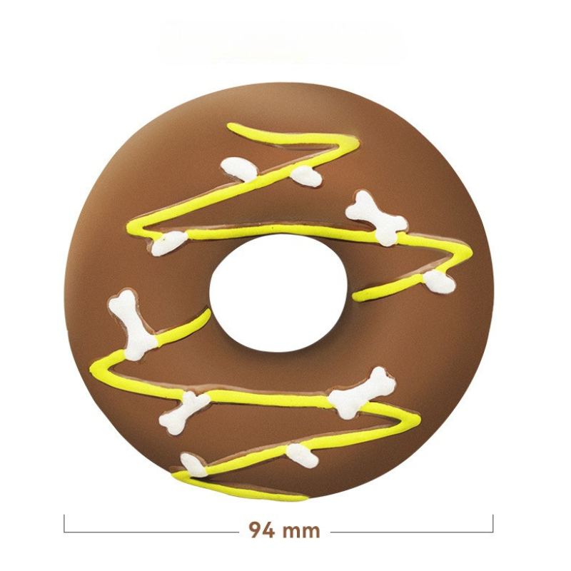 Durable Donut Shaped Dog Chew Toy