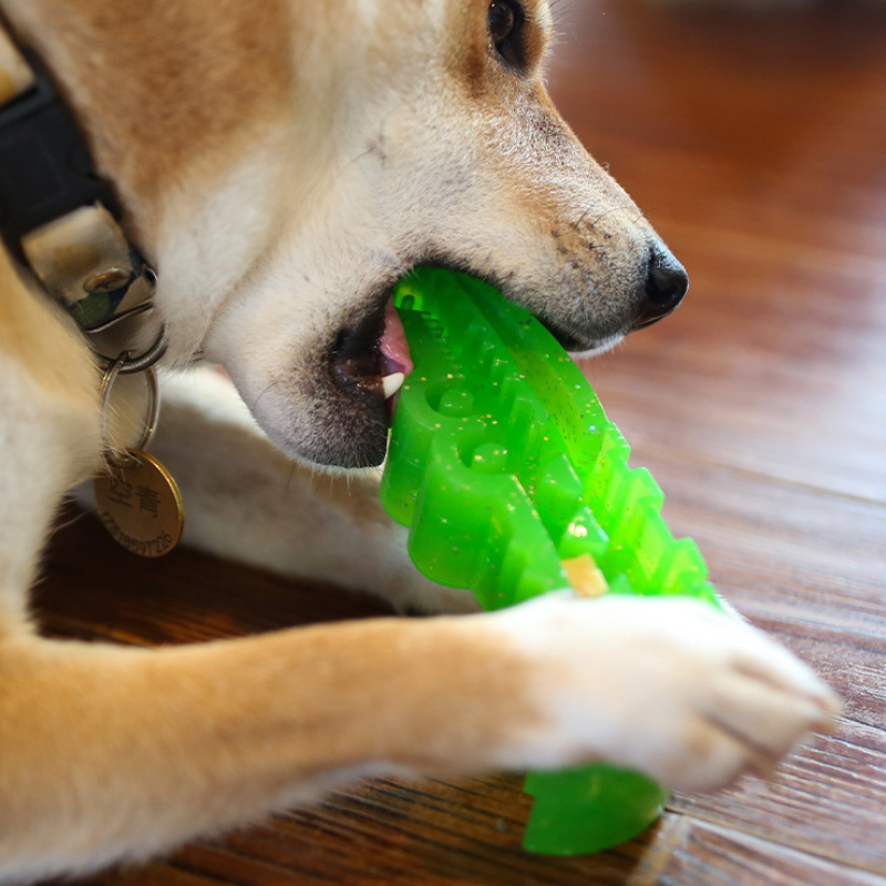 Pet Stuffing Crocodile Teething Chewing Dog Toys