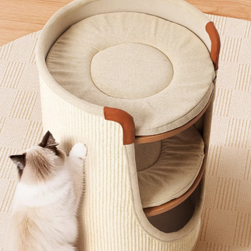 Cat Climbing Frame Tree Scratching Board