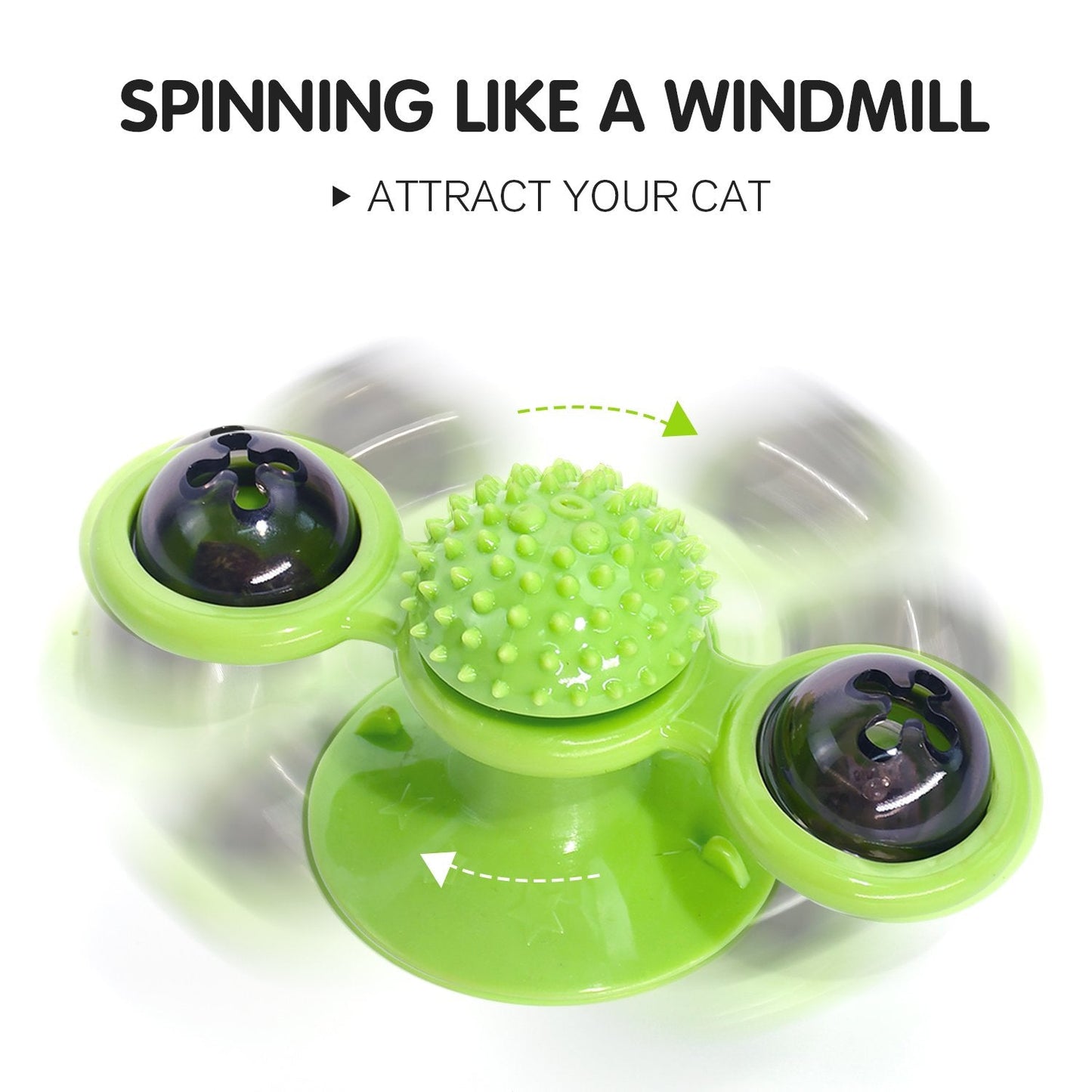 Katzenspielzeug „Windmühle“