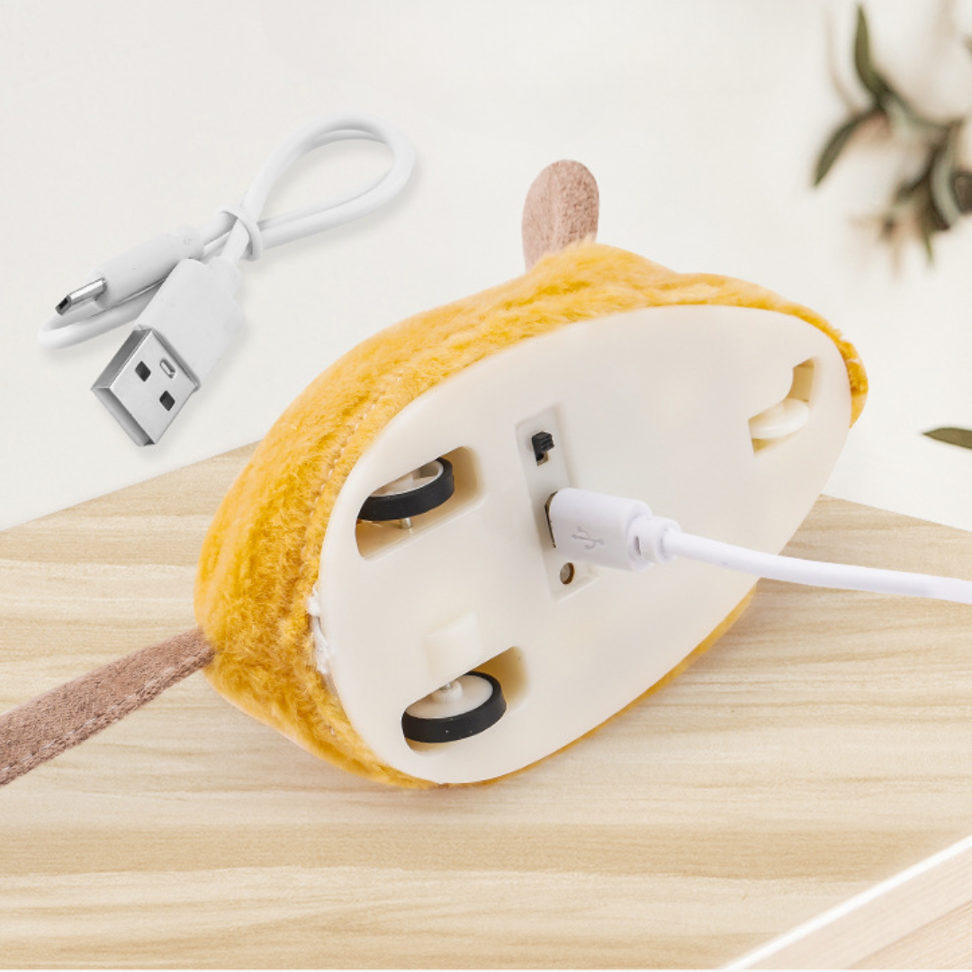 Interactive Electric Pet Mouse Rolling Cat Toys