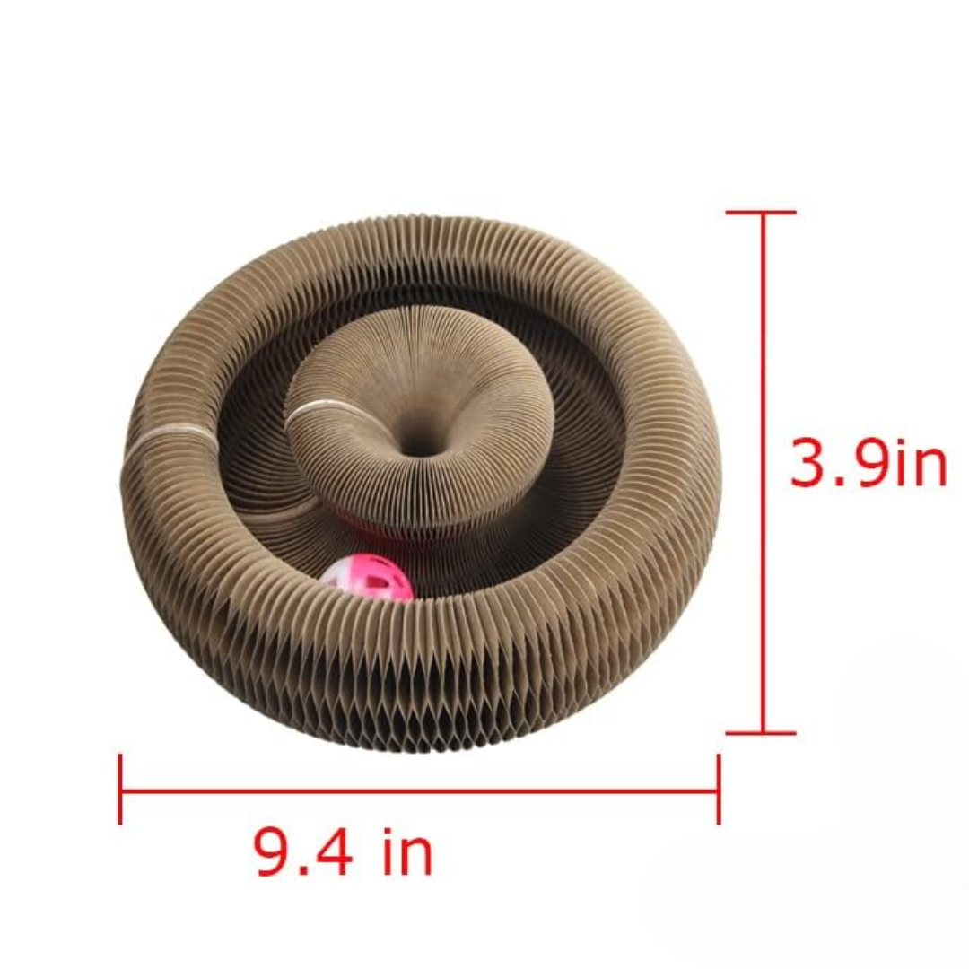 Cat Scratcher Toy with Bell