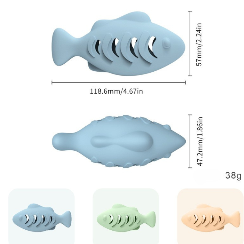 Fish Design Interactive Cat Toy