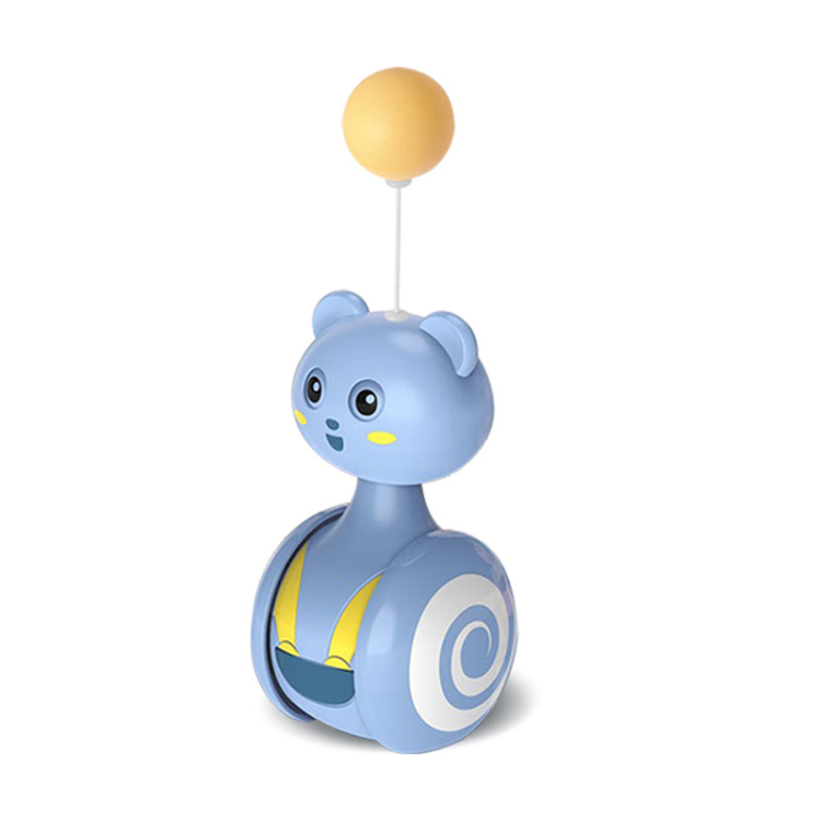 Katzenspielzeug Ball Fun Tumbler mit Feder