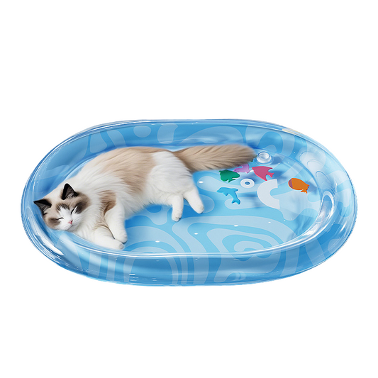 Inflatable Pet Cooling Bed Summer Chill Pad