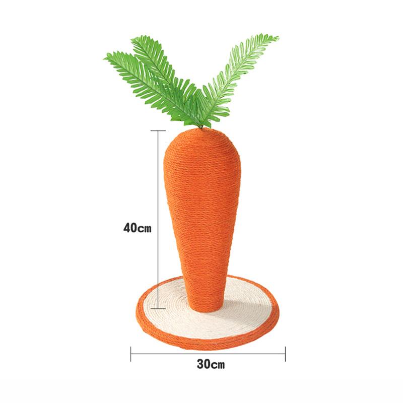 Sisal Carrot Cat Scratching Post