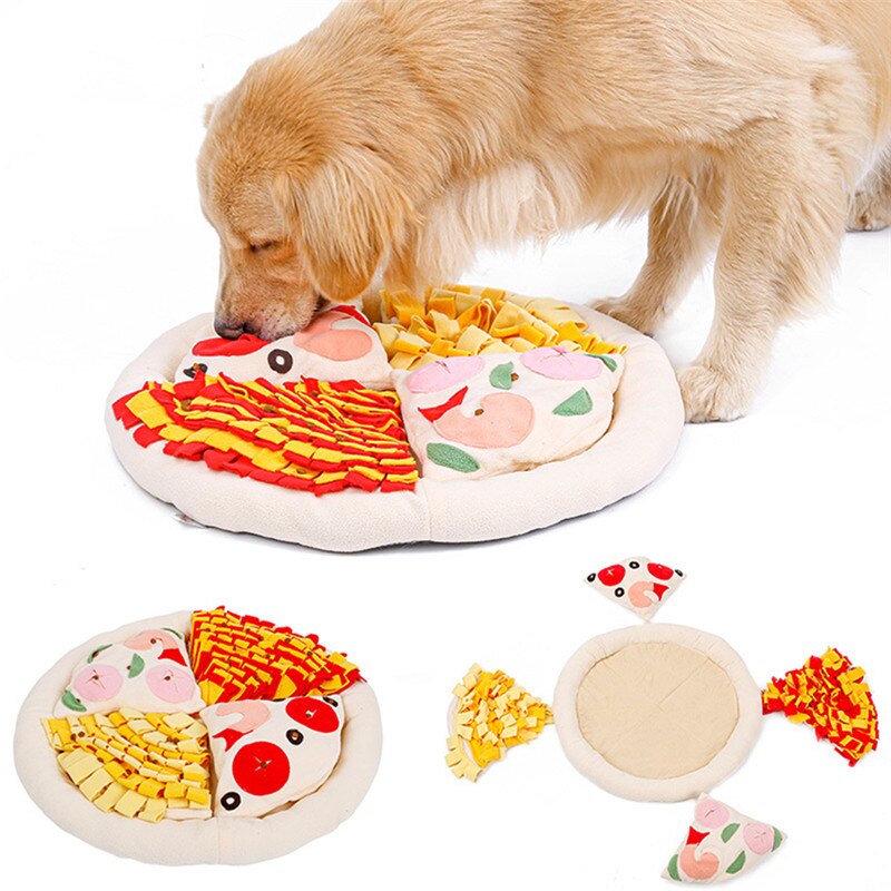 Pizza Dog Snuffle Mat