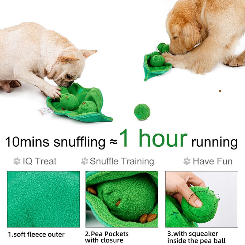 Schnüffelspielzeug für Hunde von Peas in a Pod