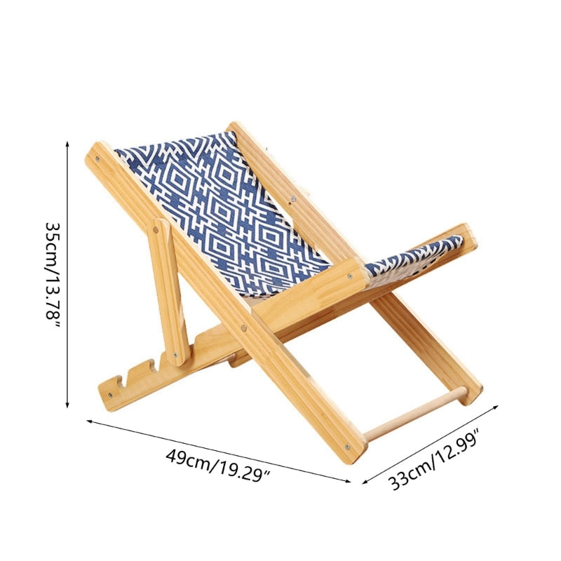 猫用リクライニングソファベッド 日光浴用チェア