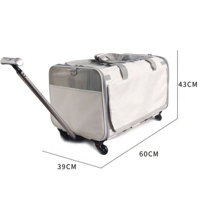 Cat Stroller Carrier Suitcase Dog Travel Bag