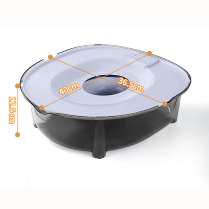 Train Cat to Use The Toilet Kit Training Litter Box