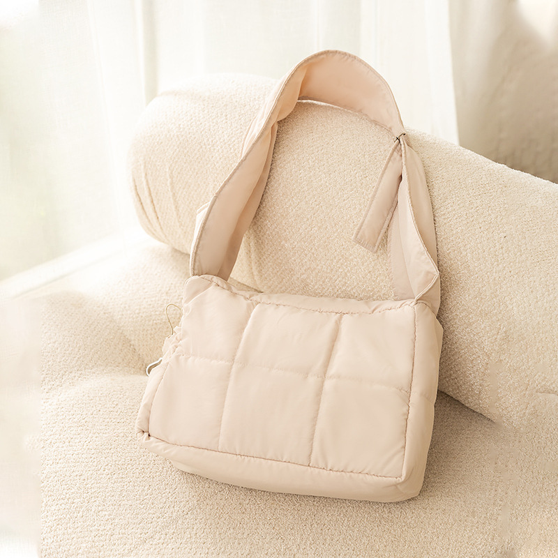 Quilted Pet Carrier Bag Travel Tote Shoulder Bag for Cats