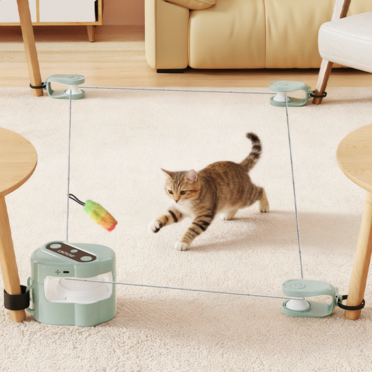 Interactive Electric Moving String Automatic Cat Toy