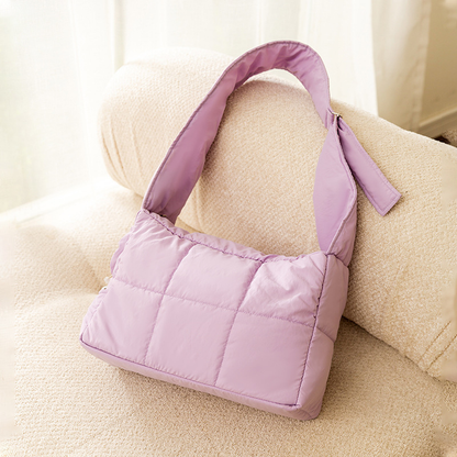 Quilted Pet Carrier Bag Travel Tote Shoulder Bag for Cats