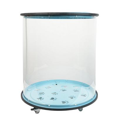 Transparent Rolling Pet Carrier