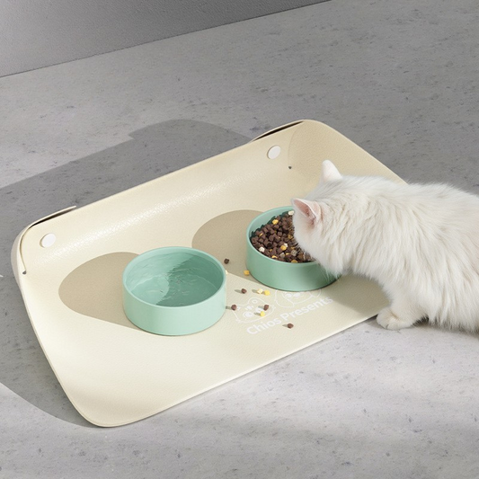 Pet Placemats Anti-spill Pet Cat Bowl Mats