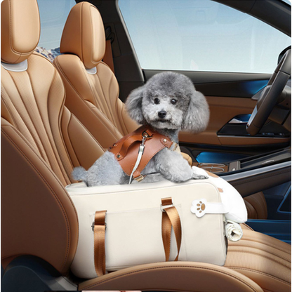 Car Center Console Dog Cat Armrest Booster Seat
