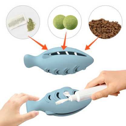 Fish Design Interactive Cat Toy