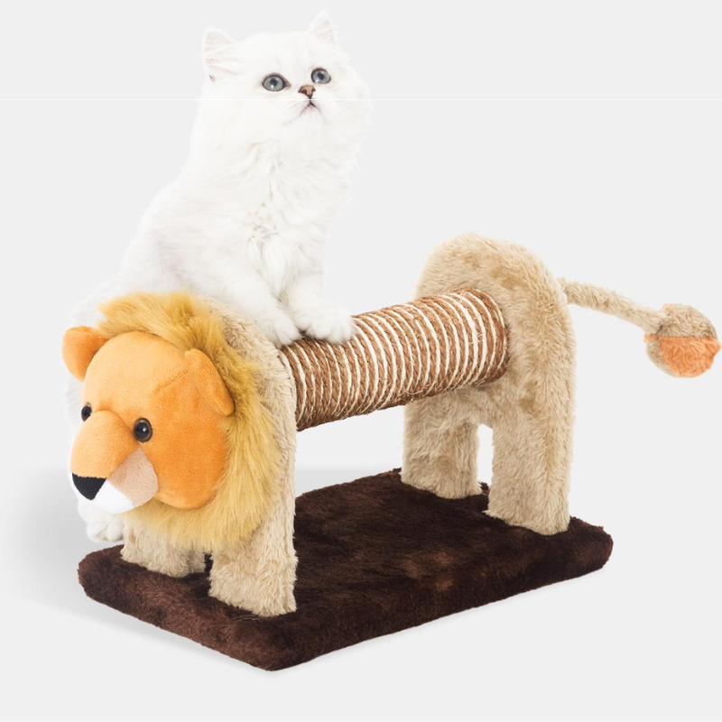Animal Shaped Cat Scratcher Posts