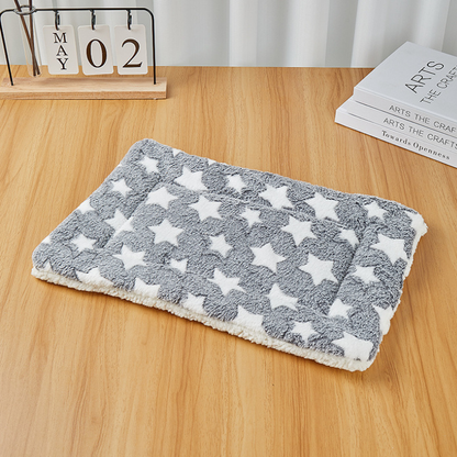 Plush Fleece Sofa Cat Bed Mat