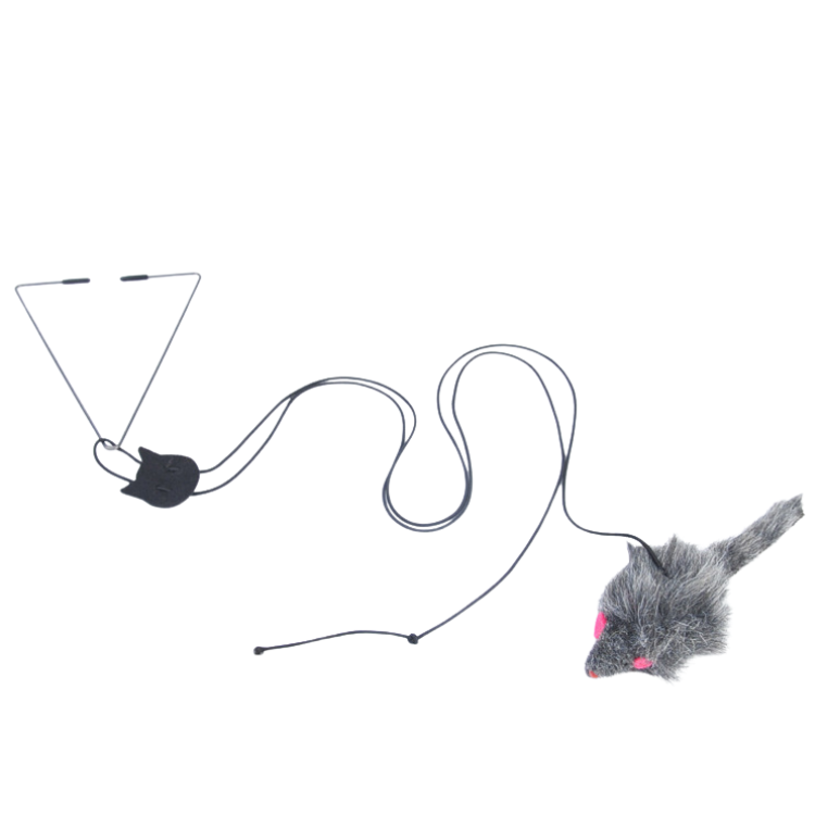 Cat Mouse Toy Hanging Door