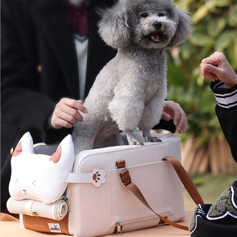 Car Center Console Dog Cat Armrest Booster Seat