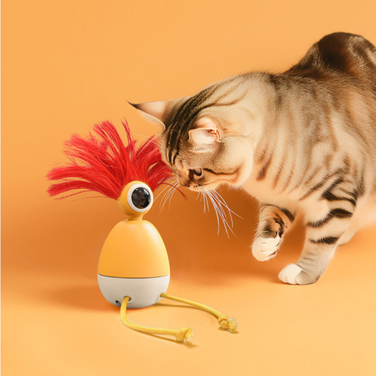 Electric Cat Toy Rotating Interactive Tumbler Toys