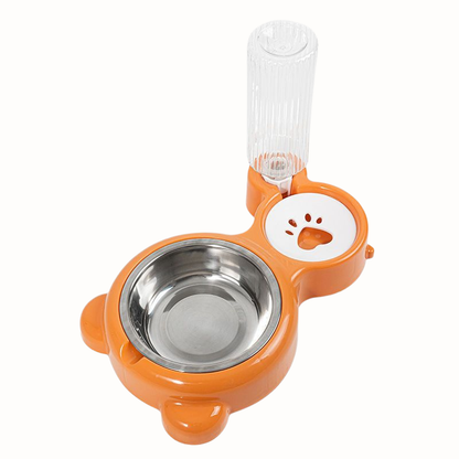Stainless Steel Pet Bowl Water Dispenser For Cats Dogs