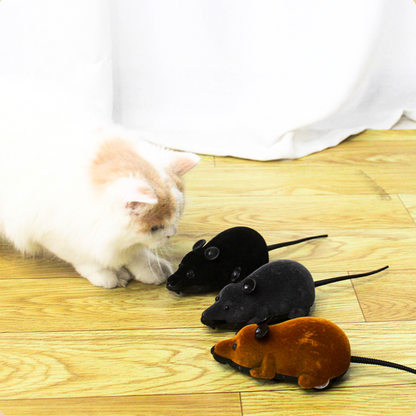 Interactive Electric Moving Cat Mouse Mice Toys