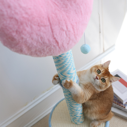 Heart Shaped Sisal Base Cat Scratching Post