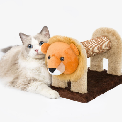 Animal Shaped Cat Scratcher Posts