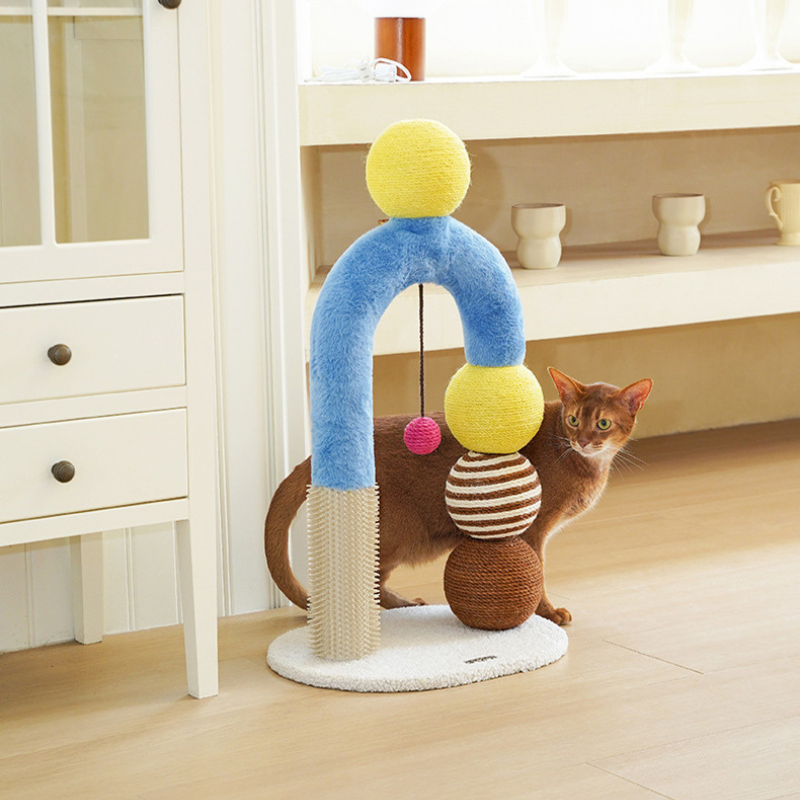 Cat Scratcher Post Scratching Ball