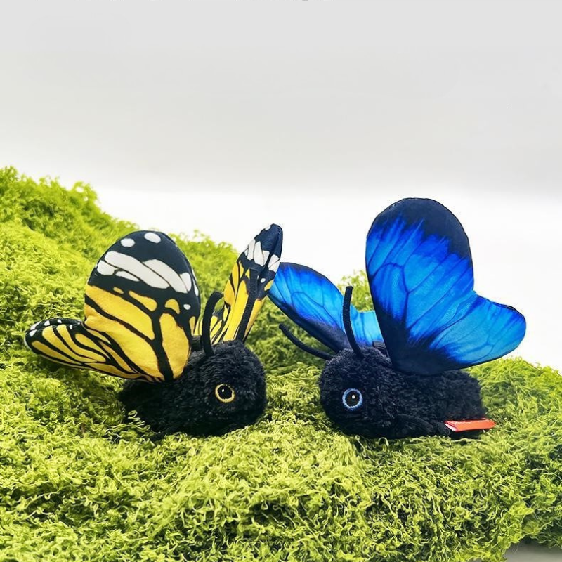 Interactive Flutter Butterfly Cat Toy – Automatic Realistic Flying Insect Teaser for Indoor Cats