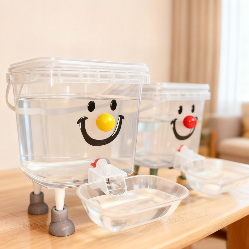 Pet Water Dispenser Cat Automatic Feeding Bucket