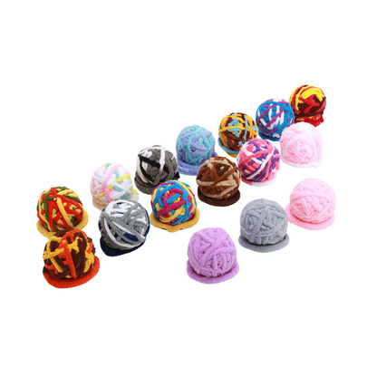 Cat Yarn Ball Toys With Bell