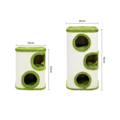 Cat Tree Condo Sisal Multi-layer Cat Cave Toys