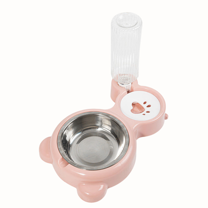 Stainless Steel Pet Bowl Water Dispenser For Cats Dogs