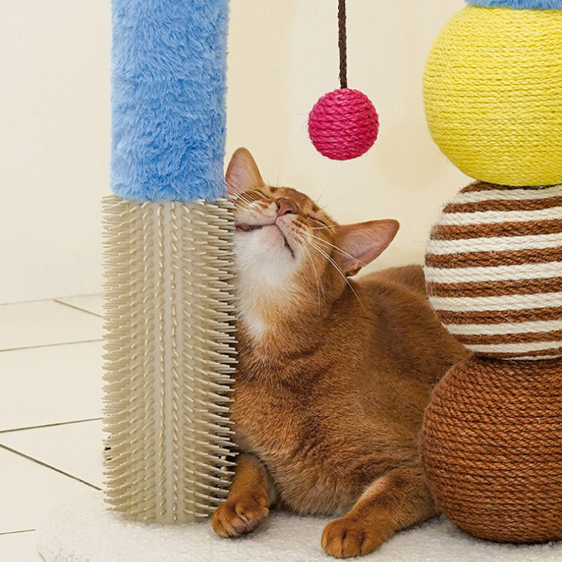 Cat Scratcher Post Scratching Ball