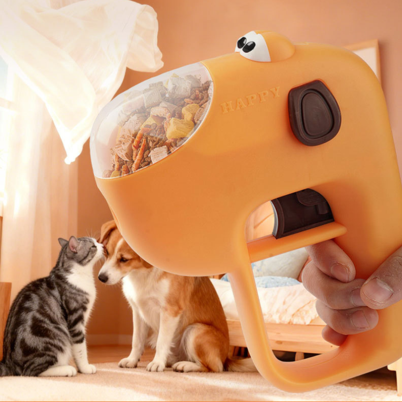 Pet Food Dispenser Launche Cat Toys