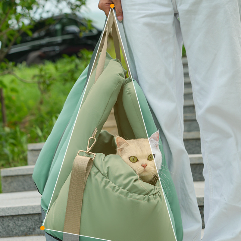 Soft Pet Car Travel Cat Carrier Booster Carseats