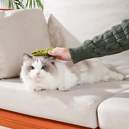 Silicone Cat Self Grooming Brush Removes Loose Hair & Massages Cats