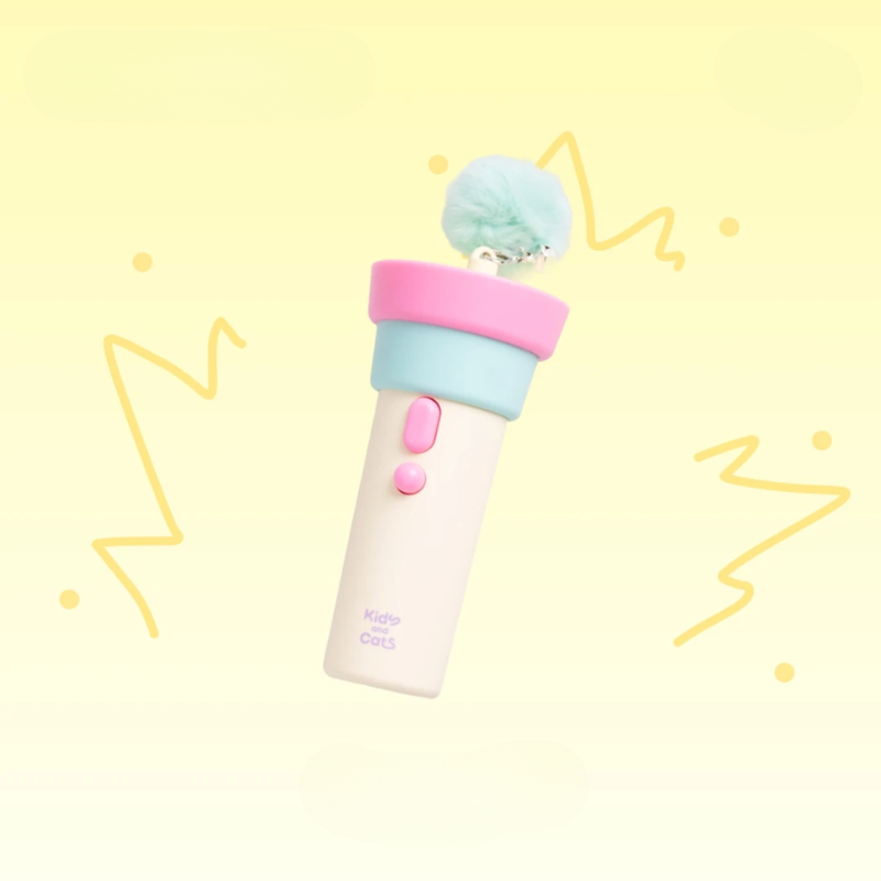 Pet Cats Pom Pom Ball Teaser Toy