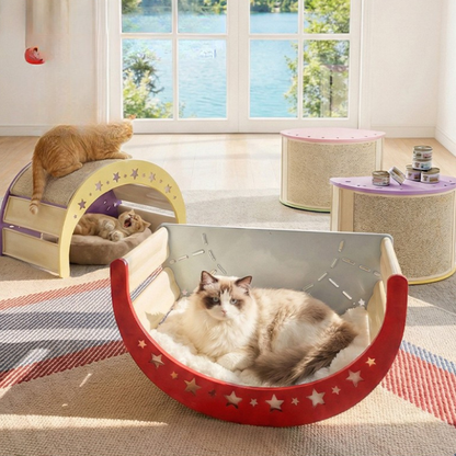 Pet Cat Rocking Hammock Cat Bed